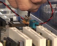 Brancher le bouton START du PC à la carte mère