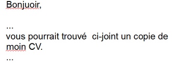 Points faibles des correcteurs d'orthographe