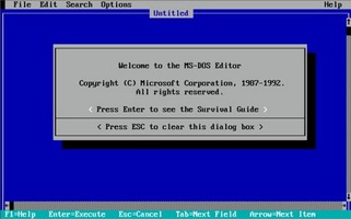 Éditeur de fichier MSDOS