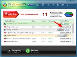 Téléchargez les drivers disponibles pour Windows avec Slimdrivers Free