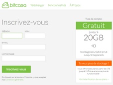 Site officiel de Bitcasa