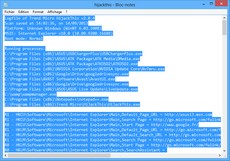LogFile de HijackThis