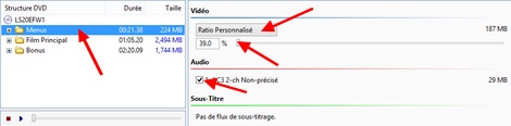 DVD Shrink : Traiter les menus du DVD