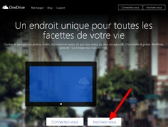 Site officiel OneDrive