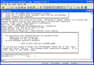 Windbg de Debbugging Tools