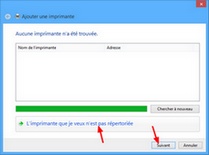 Assistant installation imprimante Windows 7-8-10