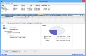 Logiciel de defragmentation gratuit : Defraggler