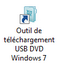 Raccourci Outil de Téléchargement USB DVD