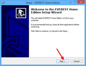 Assistant d'installation de EVEREST Home Edition
