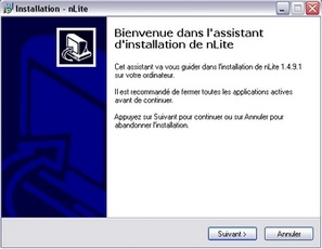 nLite : Assistant d'installation