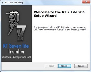 RT Se7en Lite : Assistant d'installation