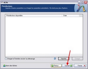 nLite : Ne faites rien à cette étape