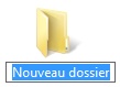 Activer le God Mode : Nouveau dossier