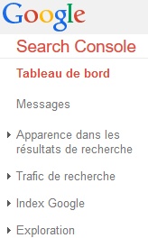 Les outils de Search Console de Google