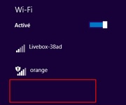 Réseau WiFi introuvable