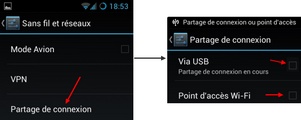 Tethering : Partager l'Internet mobile avec un smartphone