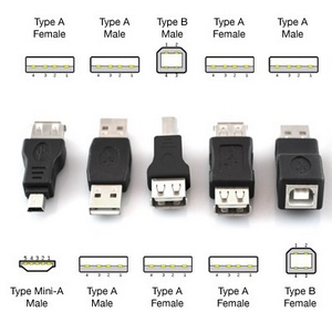 Connecteurs USB 3.0 et 3.1